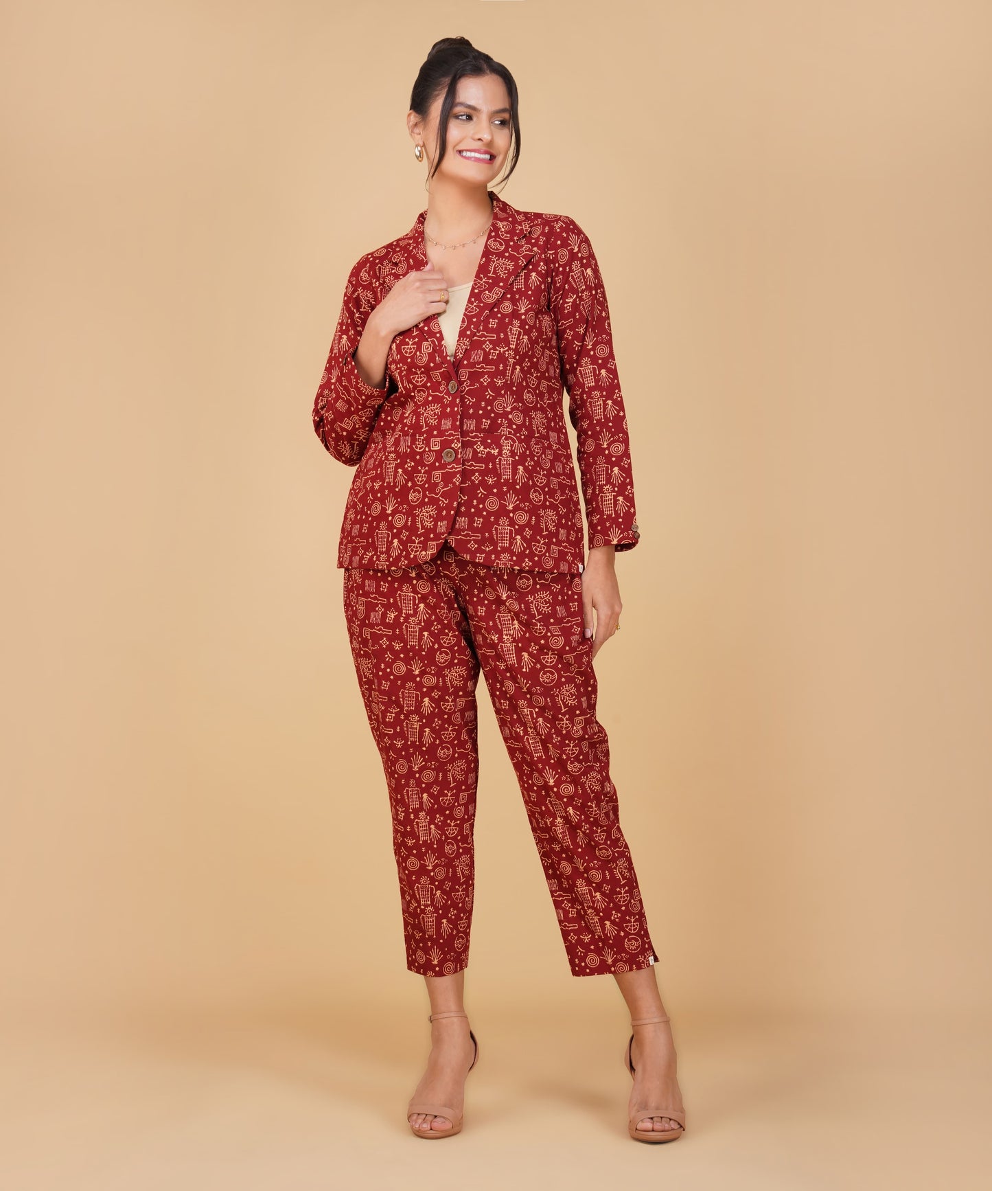 Crimson Heritage Blazer Set