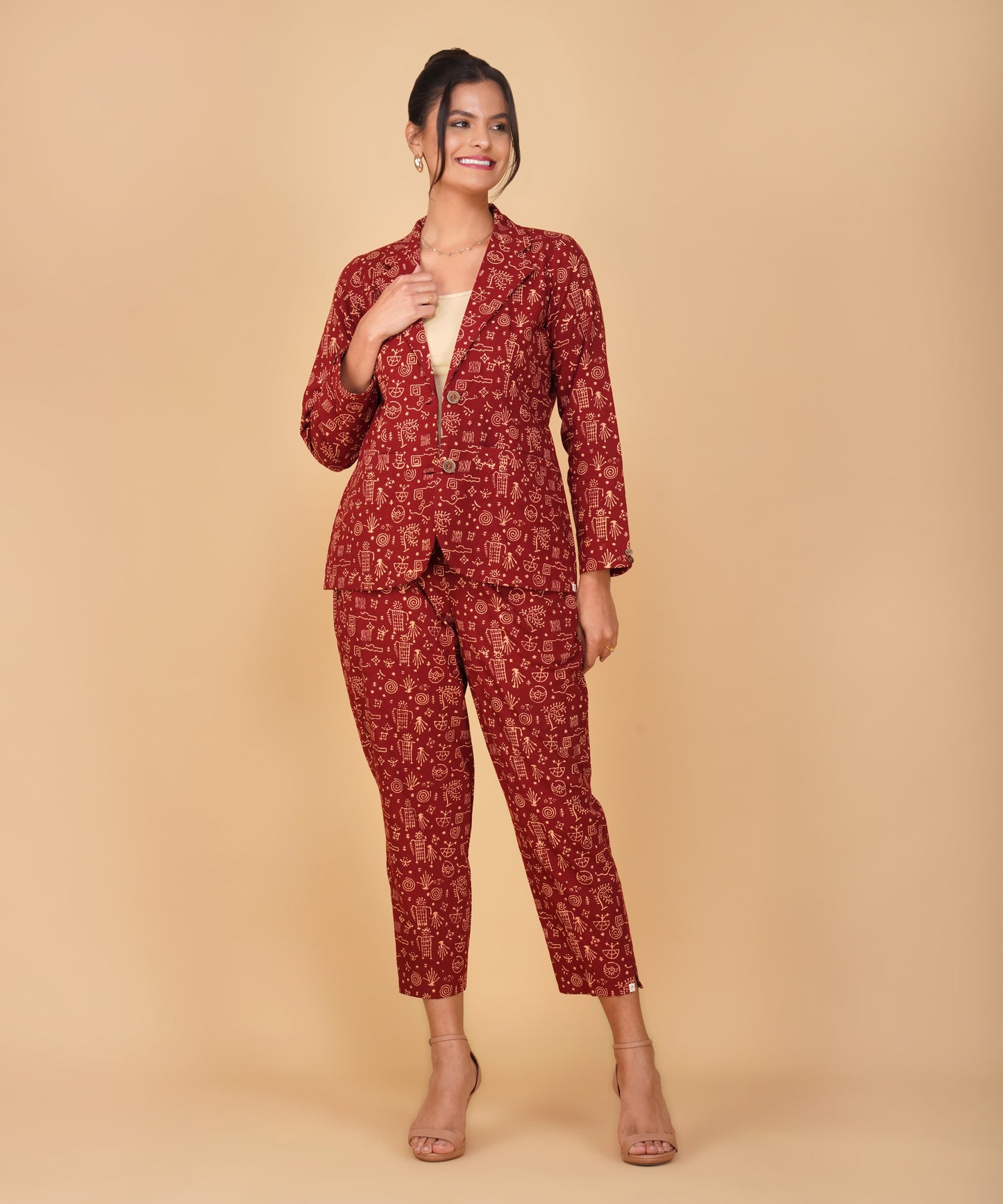 Crimson Heritage Blazer Set