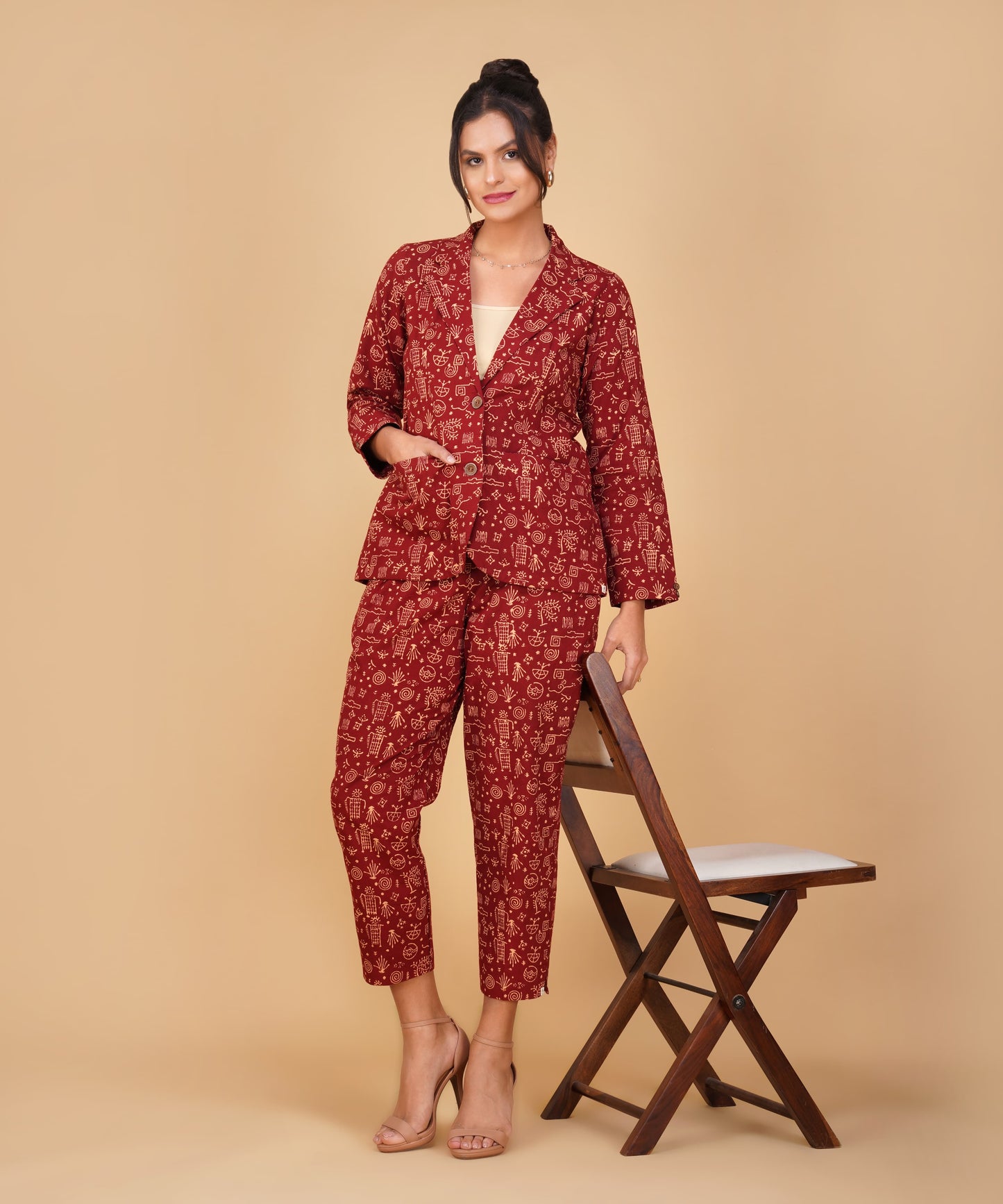 Crimson Heritage Blazer Set