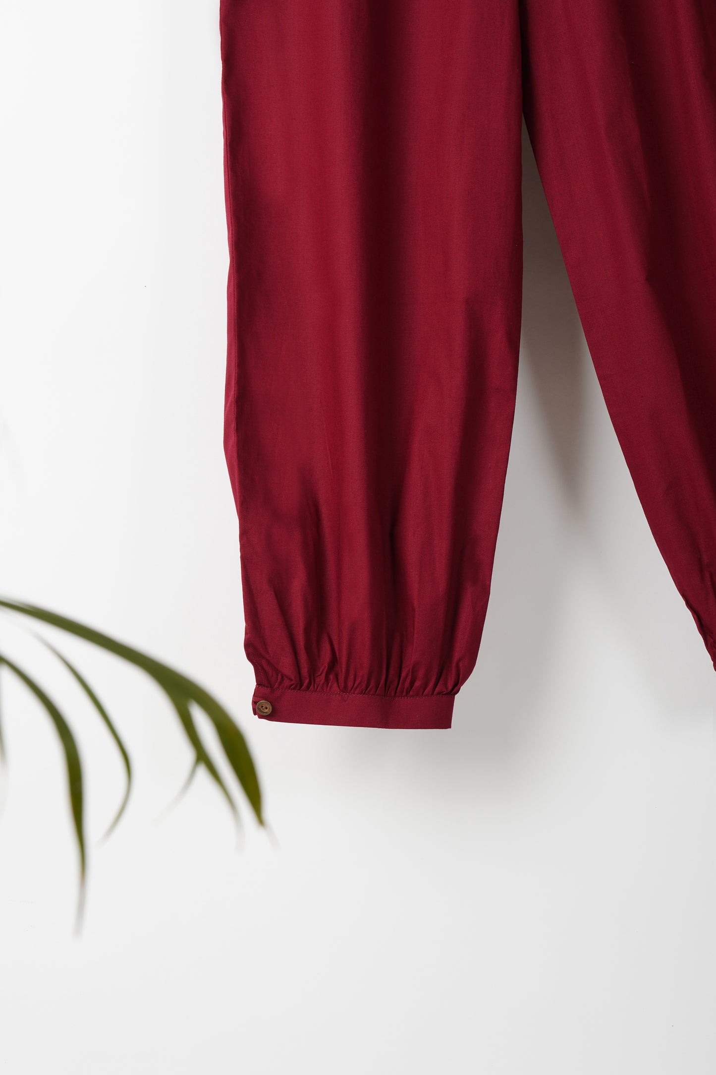 Maroon Afghani Pant