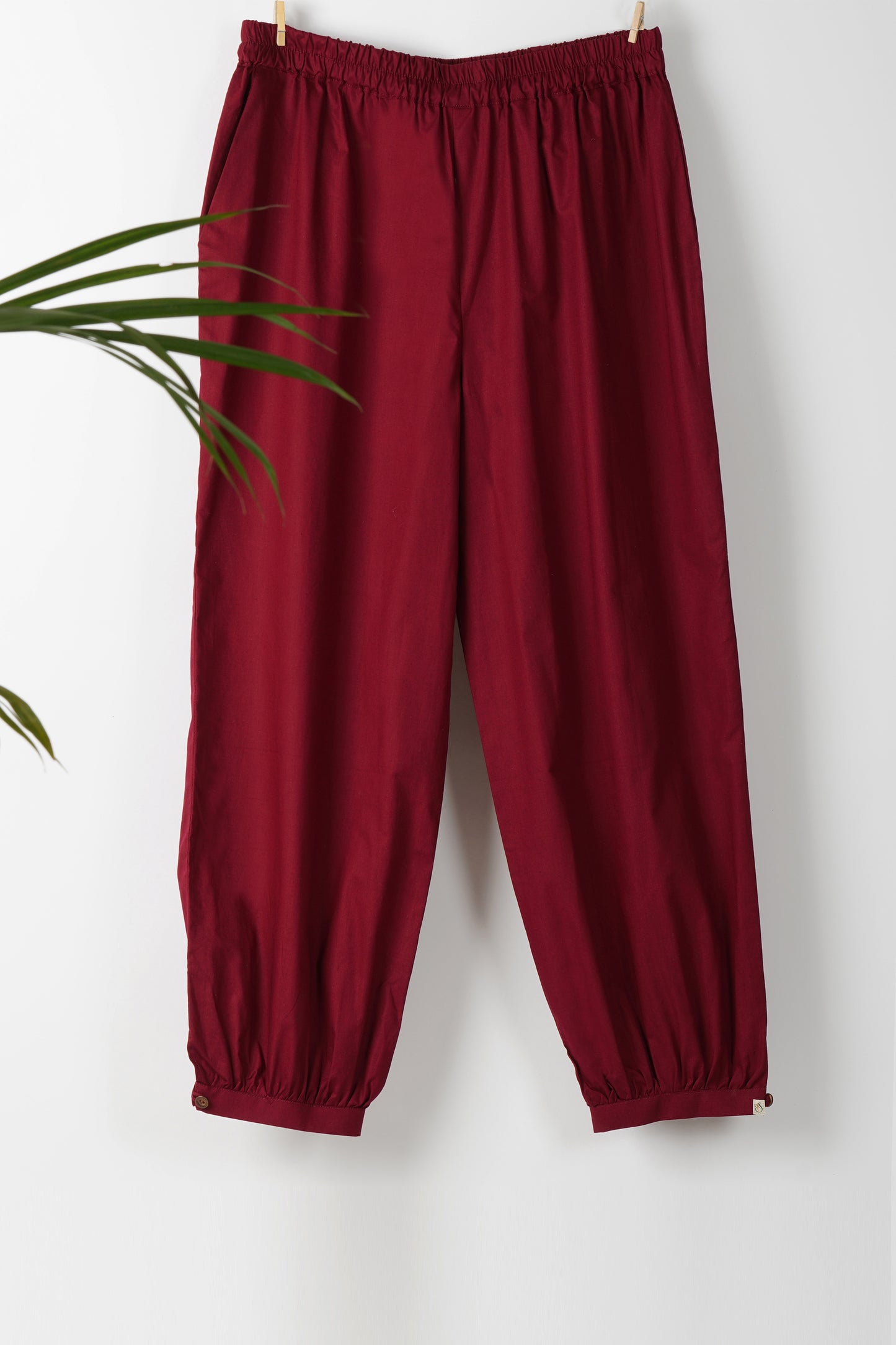 Maroon Afghani Pant