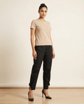 Pure Cotton Black Pants