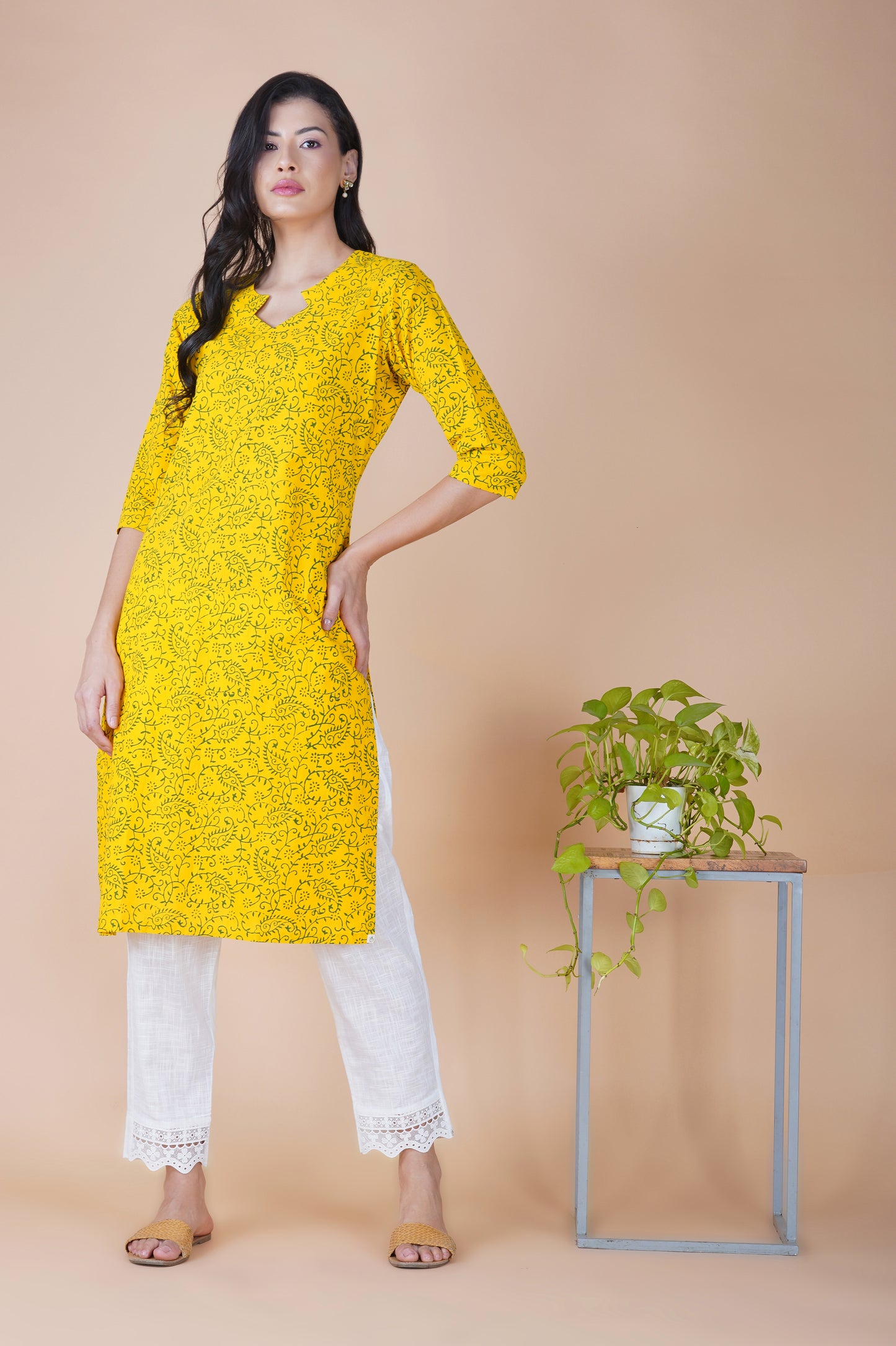 Sunshine Cotton Kurta