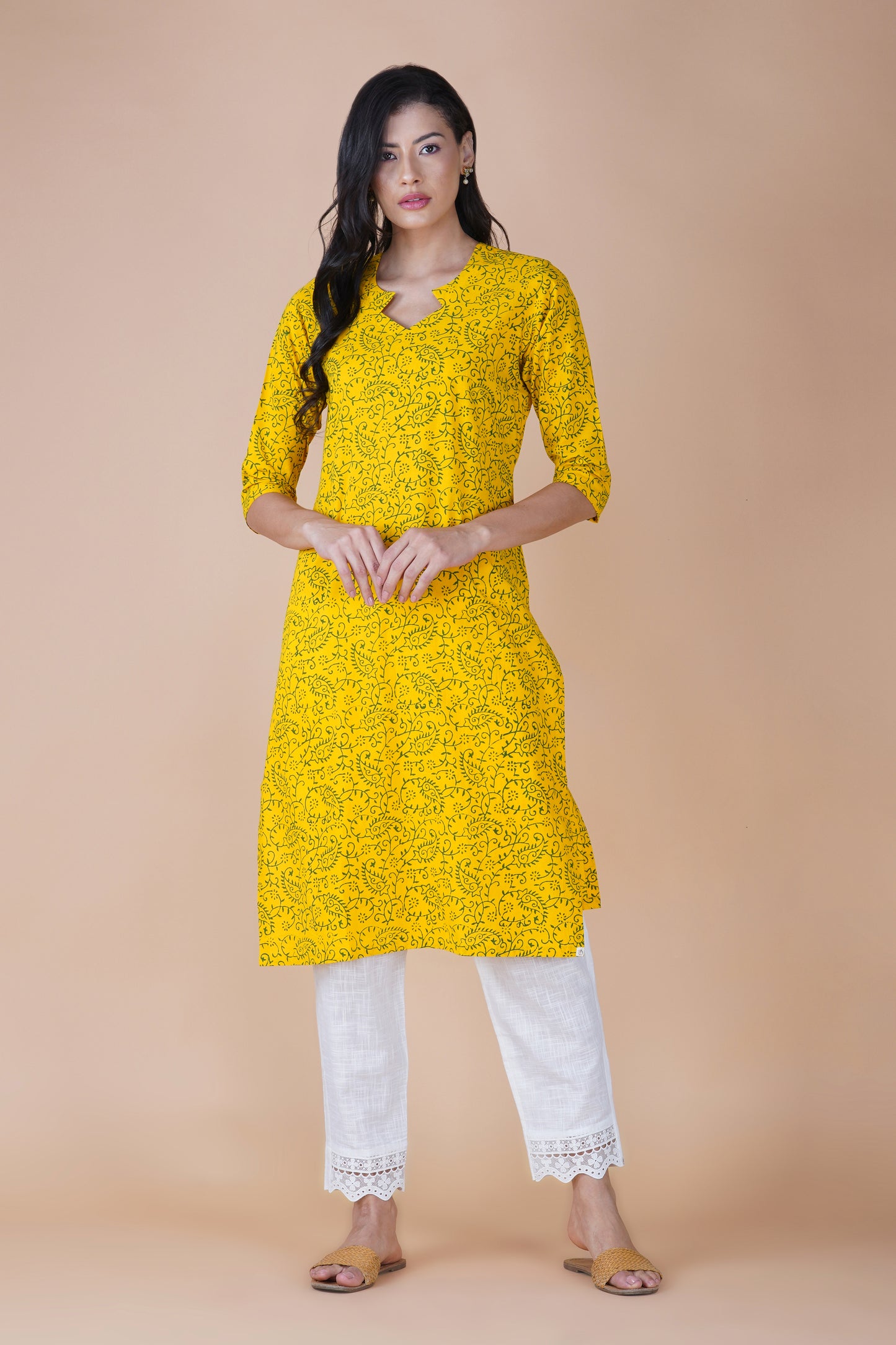 Sunshine Cotton Kurta