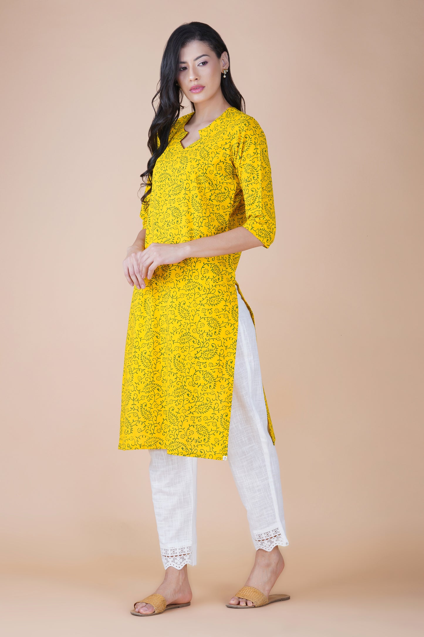 Sunshine Cotton Kurta