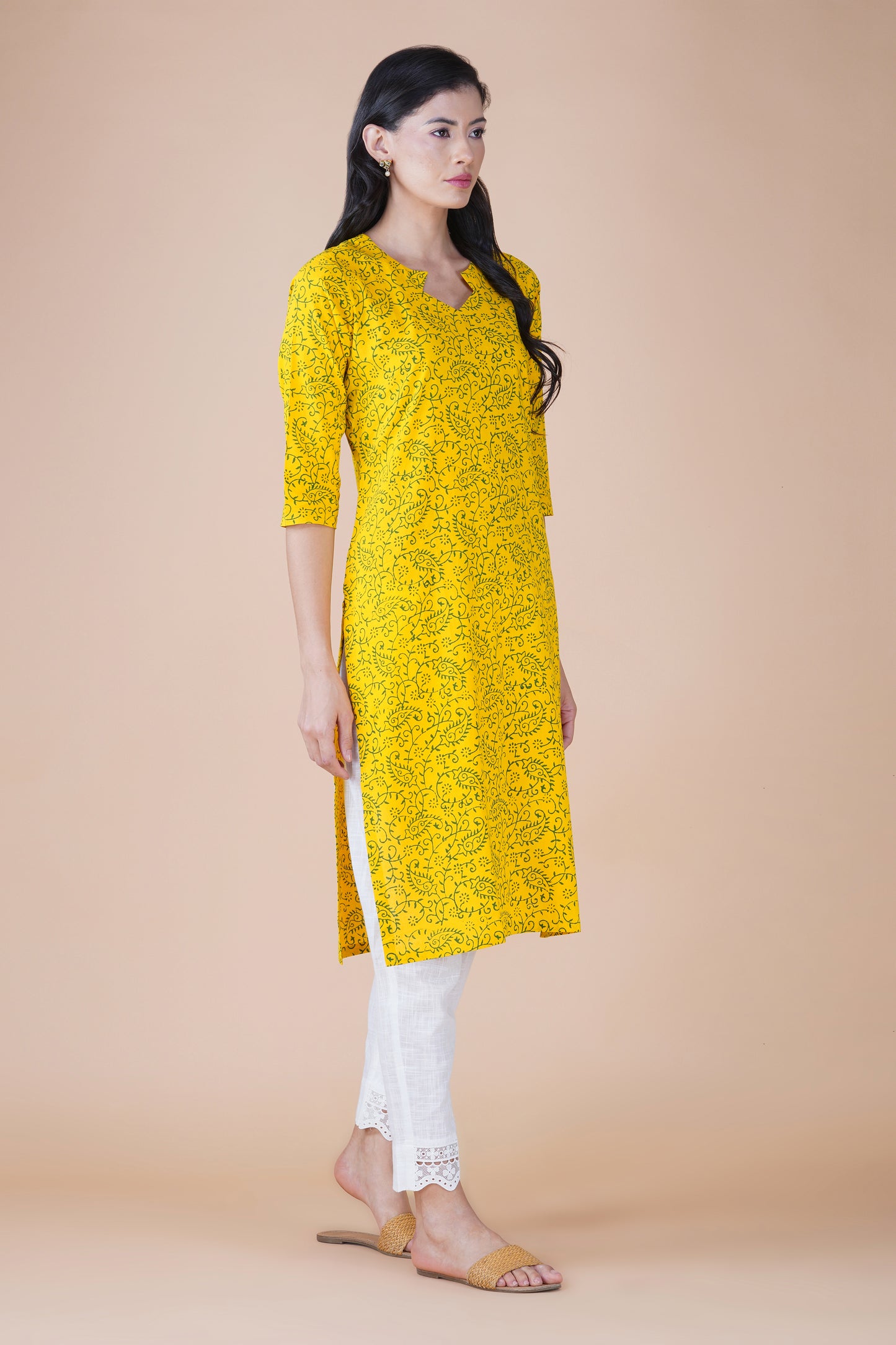 Sunshine Cotton Kurta