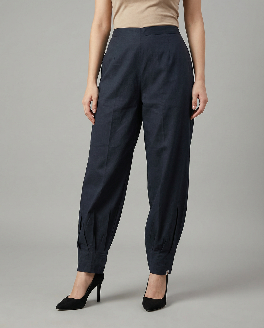 Pure Cotton Black Pants