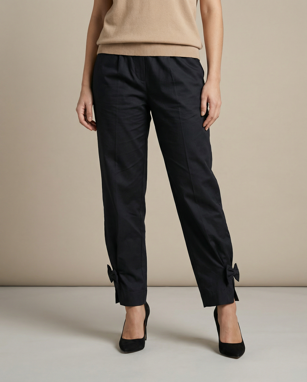 Pure Cotton Black Pants