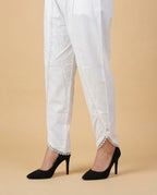 Pure Cotton White Pants