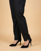 Pure Cotton Black Pants