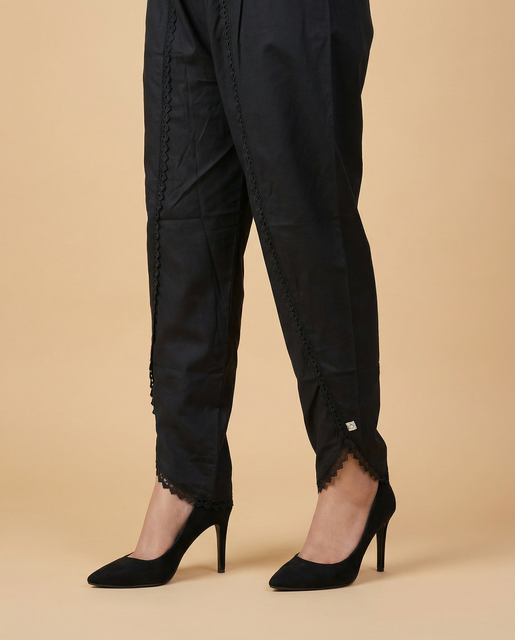 Pure Cotton Black Pants