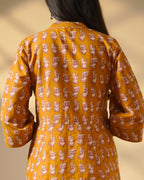 Pure Cotton Block Print Kurti – Ochre Tales