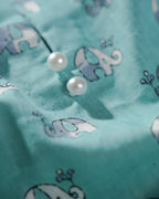 The Wanderer’s Print Dress (Sleeveless) - Mint Safari