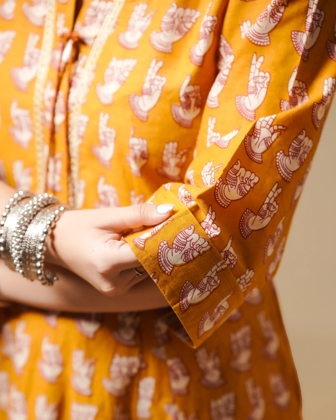 Pure Cotton Block Print Kurti – Ochre Tales