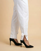 Pure Cotton White Pants