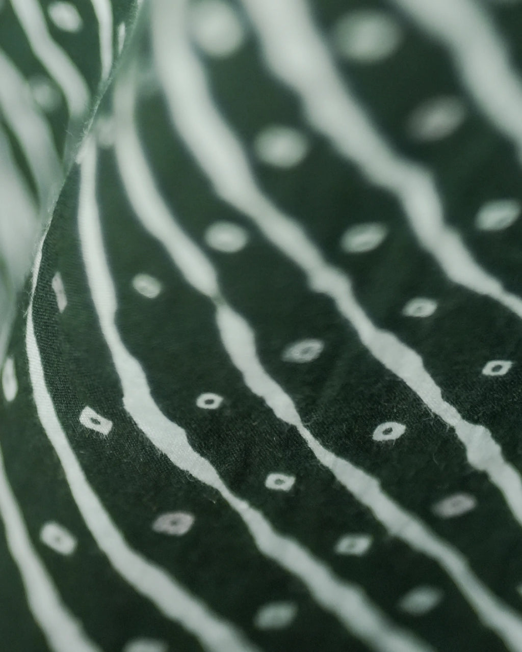 Pure Cotton Leheriya & Bandhani Kurti – Forest Melody