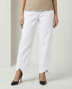 Pure Cotton White Pants