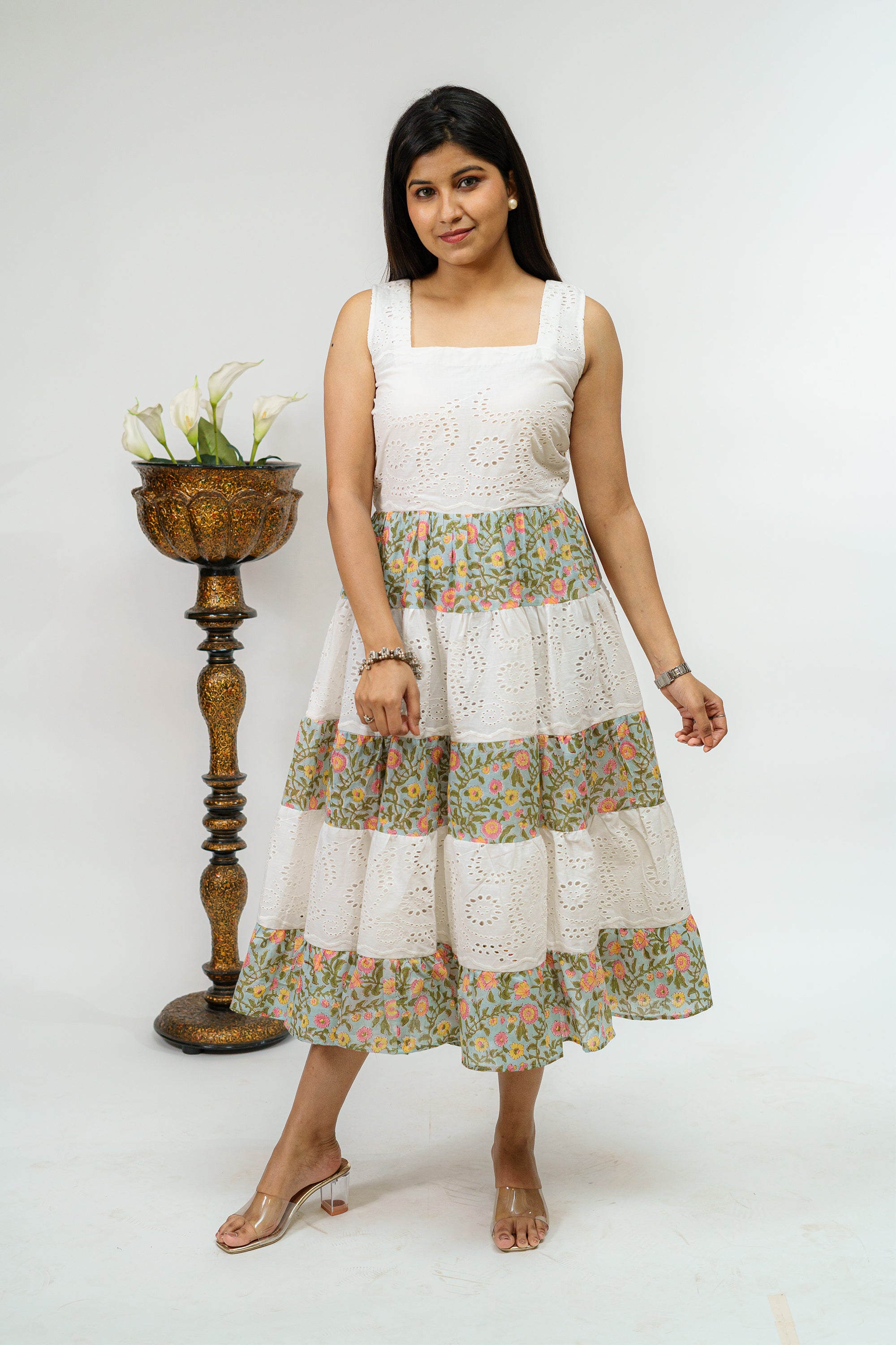 Buy White Dresses & Frocks for Girls by CHEROKEE Online | Ajio.com