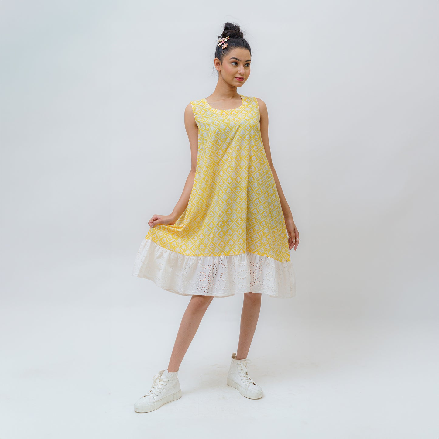 Butter On A Toast Hand Block & Hakoba Dress