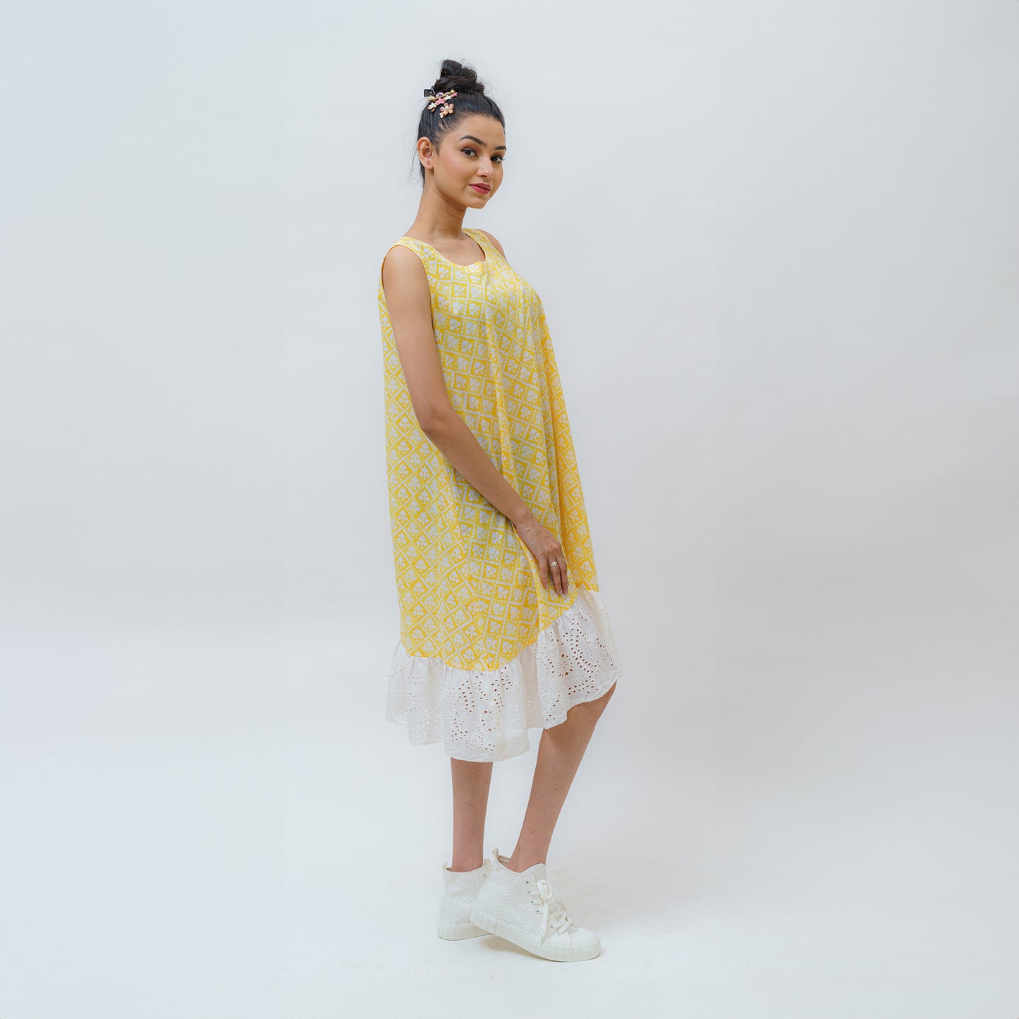 Butter On A Toast Hand Block & Hakoba Dress