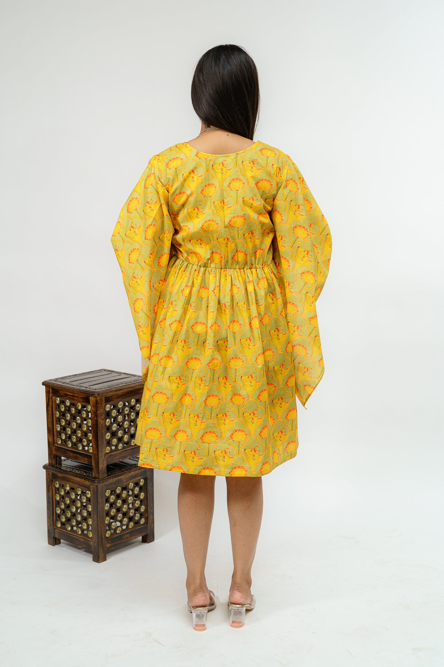 Padma Pichwai Kaftan Style Dress