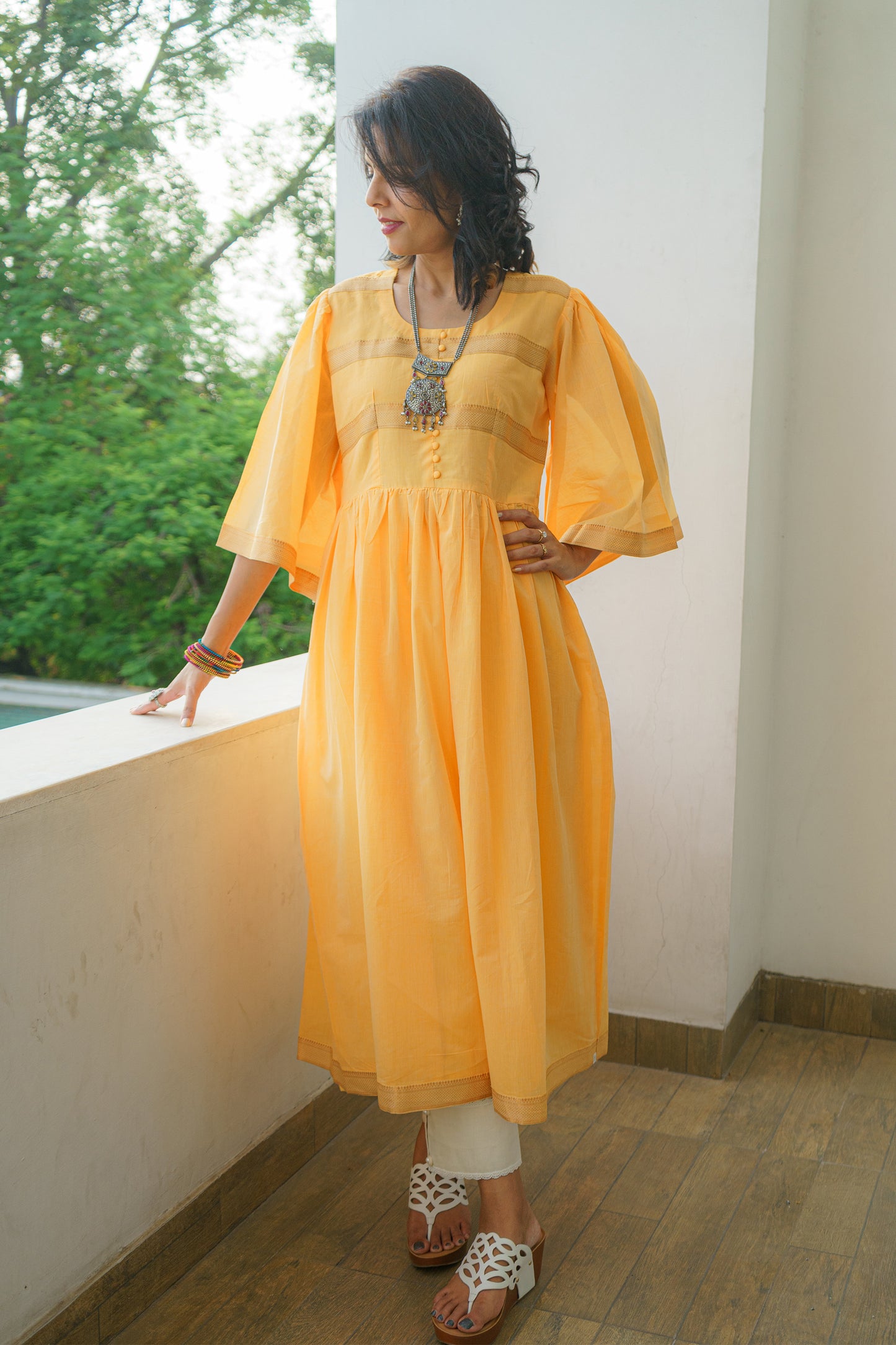 Mango Festive Mangalgiri Kurta