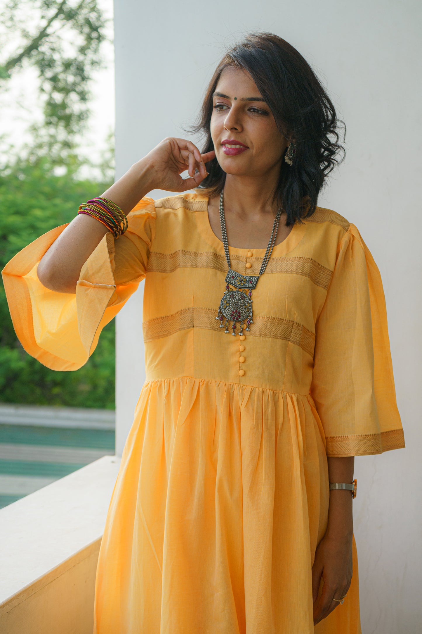 Mango Festive Mangalgiri Kurta