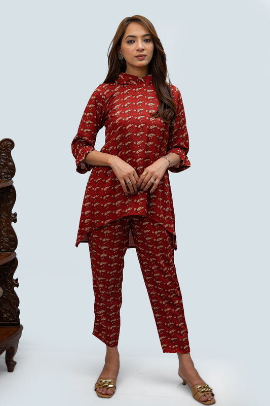 Mayur Chic and Timeless Hand Block Coord Set