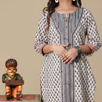 Sulekha Hand Block Kurta Pant Set