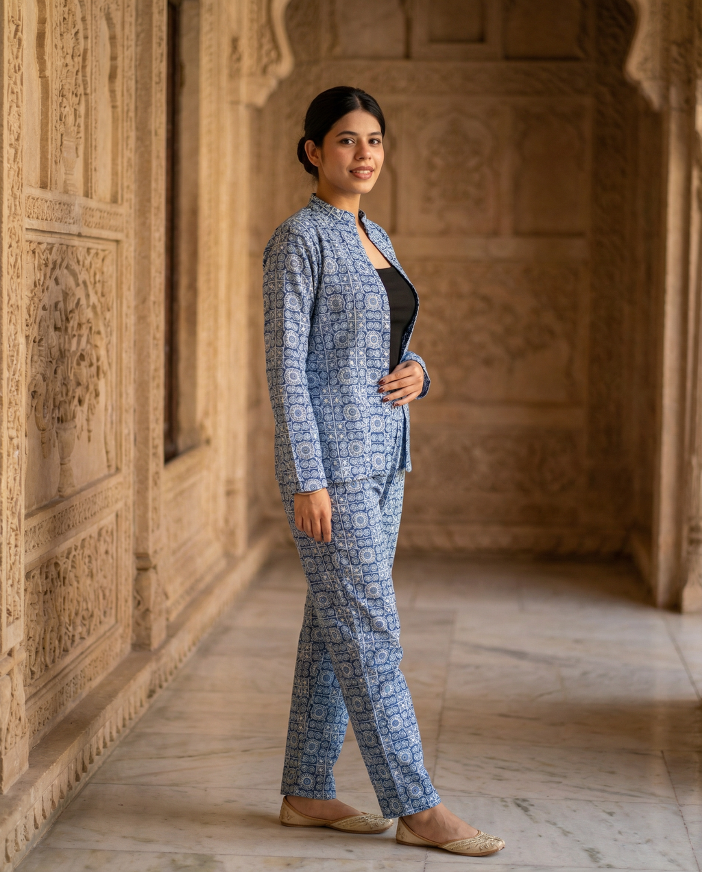 Deep Sea Blazer Set